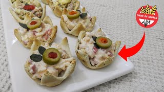 Hacé esta MASA PARA TARTAS SIN GLUTEN y dale forma de TARTELETAS receta de rellenos [upl. by Akimot848]