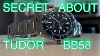 SECRET About Tudor Black Bay 58 Blue Dial [upl. by Nellaf651]