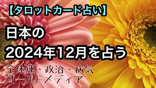 【タロット占い】日本の2024年12月を占う【総大運・政治・ウイルス・オールドメディア】 [upl. by Demeyer282]