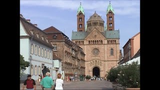 SpeyerGermany street walking tour UNESCO heritage site德國千年古城漫遊 [upl. by Ellekram]