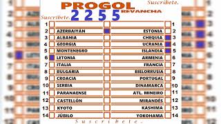 🔴🍀⚽Progol 2255 Análisis y Pronósticos de la Semana📈✅💰 [upl. by Lerraj358]