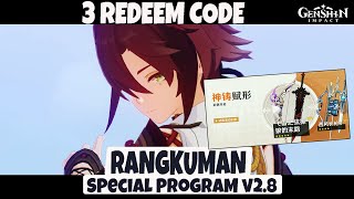 3 Redeem CodeSUMERU  Rangkuman Special Program v28 Genshin Impact [upl. by Chang48]