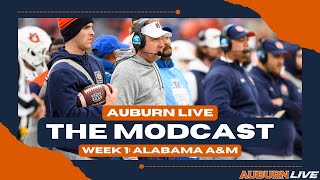 Auburn Football Week 1 Modcast Auburn vs Alabama AampM  Auburn Live [upl. by Fruma]