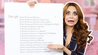 Rosanna Pansino Answers the Webs Most Searched Questions [upl. by Bound]