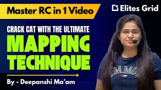 MASTER RC IN 1 VIDEO  CAT 2024  MAPPING TECHNIQUE ElitesGrid   Deepanshi Maam [upl. by Keyte904]