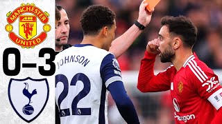 Manchester United vs Tottenham 03  All Goals and Highlights 29092024 [upl. by Radnaskela]