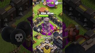 clash of clans status for love 😘clashofclans 1million clashroyale coc shorts cocshorts games [upl. by Annhoj]