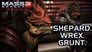 Mass Effect 3 Citadel DLC quotHaving a bad dayquot scene compilation all romances [upl. by Gwenneth]