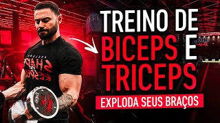 BICEPS E TRÍCEPS COMPLETO  COMO AUMENTAR OS BRAÇOS [upl. by Anselmo]