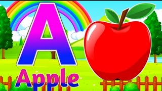 A for apple  अ से अनार  abcd phonics song  a for apple b for ball c for cat  abcd song  abcde [upl. by Hilten]