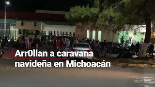 TRAGEDIA EN MICHOACÁN  Sujeto embiste CARAVANA NAVIDEÑA y dos jóvenes PERDIERON LA VIDA [upl. by Andria841]