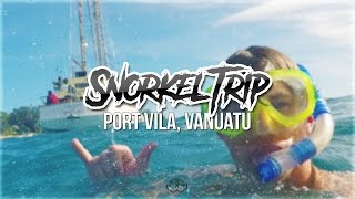 Snorkelling Adventure in Port Vila Vanuatu  Jax Whitt [upl. by Yehudi]