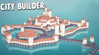 Townscaper  Ep 1  ULTIMATE Kingdom Castle Town City Fort Island Builder  Townscaper Gameplay [upl. by Richards]