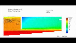 Clarifier Stress Testing CFD Modelavi [upl. by Missy]