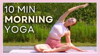 10 min Morning Yoga Stretch for All Levels  Full Body Stretch [upl. by Amsed360]