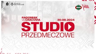 Studio LIVE przed meczem Radomiak Radom  Cracovia [upl. by Ednalrym]