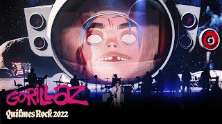 Gorillaz Live in Quilmes Rock Argentina  30 April 2022 Full Show [upl. by Viking]