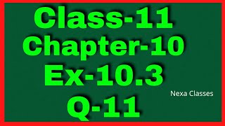 Ex103 Q11 Class 11  Straight Lines  NCERT Math [upl. by Glaudia573]