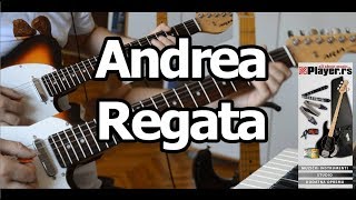 Andrea  Regata  guitar cover lesson [upl. by Larimor]