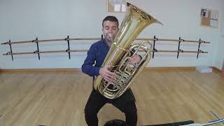 Parable for tuba solo  V Persichetti [upl. by Ellevel]