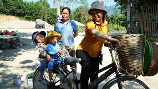 how to make sticky rice with gac fruit meet a good person who gives a child a chair  gardening [upl. by Niret902]