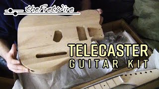 Unboxing a Telecaster Kit from The Fretwire [upl. by Congdon835]