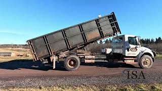 1160  2008 Freightliner M2 Single Axle Dump Truck Will Be Sold At Auction [upl. by Lectra]