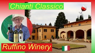 Ruffino Winery Chianti Classico and More [upl. by Attenwad]