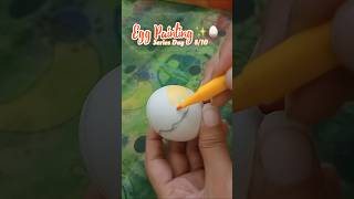 Day 810 of trying EGG PAINTING 🖌️🎨egg painting art viralvideo shorts paint trending eggart [upl. by Dever]