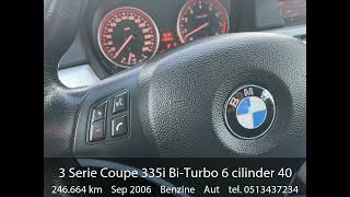 BMW 335i CoupeBiTurbo 6 cilinder 400 pk AutomaatMPakket [upl. by Enrol]