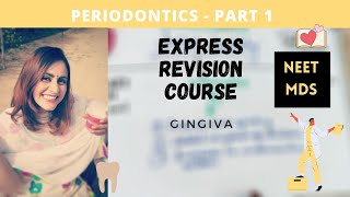 express revision  periodontics part 1 [upl. by Anaik122]