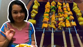 ಮನೆಯಲ್ಲಿ ಬಾರ್ಬೆಕ್ಯೂ ಮಾಡುವ ವಿಧಾನ  Barbeque recipe Footstepz [upl. by Oilegor]