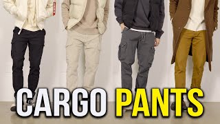 My 7 Favorite Cargo Pants amp How to Style Them  Men’s Outfit Inspiration [upl. by Tonry]