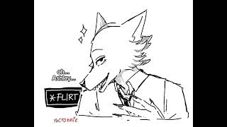 oh Ashley but its Louis and Legosi  HuniCast animatic [upl. by Kcirddet]