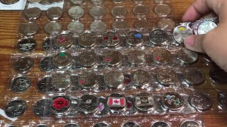 Commemorative Quarters from Canada  Complete Set and More [upl. by Hatch468]