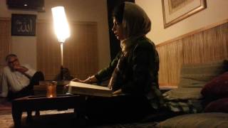 Reciting RUMI by Fatima Fayyaz HastONeest Lahore [upl. by Sclar]