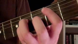 How To Play the B5 Power Chord On Guitar [upl. by Helli]