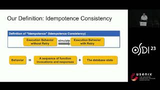 OSDI 23  Automated Verification of Idempotence for Stateful Serverless Applications [upl. by Ardnola]