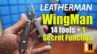 LEATHERMAN WINGMAN  A multi tool with a SECRET function youve never heard of [upl. by Einnej]