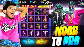 Free Fire I Got All Rare Emotes Bundles And Gun Skins In 90 NOOB TO PRO In 5Mins Garena Free Fire [upl. by Oznola978]