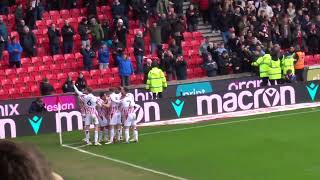 Stoke City  Junho goal celebrations vs Middlesbrough [upl. by Dean]