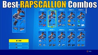 25 Best RAPSCALLION Skin Combos Fortnite Battle Royale [upl. by Thorr]