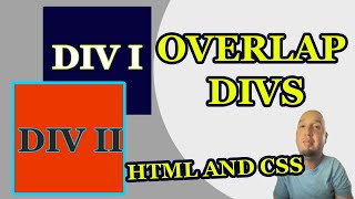 how to overlap Elements in CSS [upl. by Holland236]