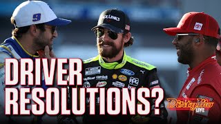 Debating NASCAR Drivers New Years Resolutions  Dirty Mo LIVE [upl. by Chelsey]