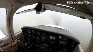 Aproximacion GPS por instrumentos en el PA38 Piper Tomahawk 720 [upl. by Aerehs]