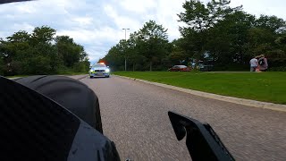 Kawasaki z1000 vs Swedish Police 4 [upl. by Atik]