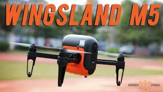 Wingsland M5 FPV Drone Full Review [upl. by Yetsirhc144]