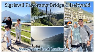 Day6 Berjalan di Sigriswil Panorama Bridge amp Iseltwald tengok scene ‘Crash Landing on You’ [upl. by Sedruol]