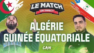 🔴 Algérie  Guinée Equatoriale  CAN 2021  Le Match en direct Football [upl. by Esimorp]