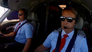 Flying From London to Malta In A Private Jet [upl. by Zetrom]